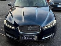 Usata Jaguar XF Premium Luxury 240 CV (176 kW) 2013 Blu Berlina
