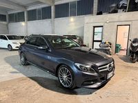 Usata Mercedes C220 170 CV (125 kW) 2016 Grigio Berlina