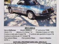 Usata Alfa Romeo Spider Veloce 103 CV (75 kW) 1981 Argento Cabrio