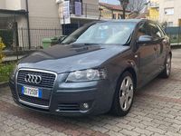 Usata Audi A3 Sportback Ambition 102 CV (75 kW) 2008 Grigio Utilitaria