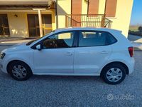 Usata VW Polo Trendline 75 CV (55 kW) 2013 Bianco Utilitaria