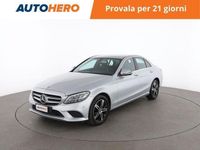 Usata Mercedes C180 122 CV (89 kW) 2019 Argento Berlina