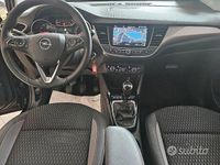 Usata Opel Crossland X 130 CV (95 kW) 2018 Nero SUV