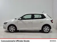 Usata Skoda Fabia Ambition 75 CV (55 kW) 2016 Bianco Berlina