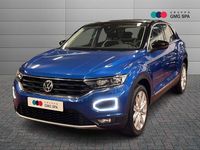 Usata VW T-Roc Advance 150 CV (110 kW) 2018 Blu SUV