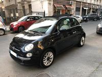 Begagnad Fiat 500C Lounge 95 HK (69 kW) 2014 Svart Cab