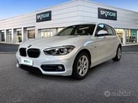 Usata BMW 120 Sport Line 190 CV (139 kW) 2016 Bianco Utilitaria