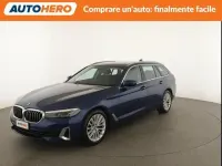 Usata BMW 520 190 CV (139 kW) 2021 Blu Berlina