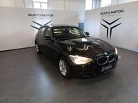 Usata BMW 114 Sport Line 102 CV (75 kW) 2014 Nero Utilitaria