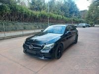 Usata Mercedes C220 Premium 194 CV (142 kW) 2021 Nero Station wagon