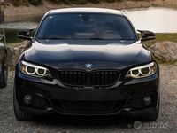 Usata BMW 228 Performance 245 CV (180 kW) 2015 Nero Coupé