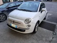 Usata Fiat 500C 69 CV (50 kW) 2009 Bianco Cabrio