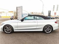 Usata Mercedes C200 Premium Plus 183 CV (134 kW) 2021 Argento Cabrio