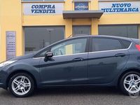 Usata Ford Fiesta Titanium 80 CV (58 kW) 2014 Grigio medio metallizzato Utilitaria