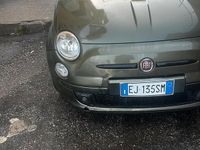 Usata Fiat 500C 95 CV (69 kW) 2011 Verde Cabrio