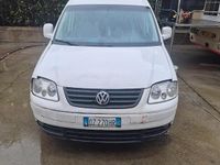 Usata VW Caddy 105 CV (77 kW) 2009 Bianco Monovolume