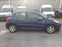 Usata Peugeot 207 95 CV (69 kW) 2010 Blu Berlina