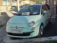 Usata Fiat 500 Lounge 69 CV (50 kW) 2014 Verde Utilitaria