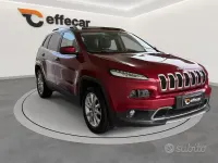 Usata Jeep Cherokee Overland 200 CV (147 kW) 2017 Rosso SUV