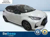 Usata Toyota Yaris Style 92 CV (67 kW) 2022 Bianco pastello Utilitaria