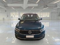 Usata VW Tiguan Life 122 CV (89 kW) 2021 Blu SUV