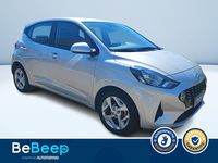 Usata Hyundai i10 67 CV (49 kW) 2022 Argento metallizzato Utilitaria