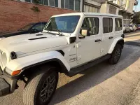 Usata Jeep Wrangler Sahara 272 CV (200 kW) 2022 Bianco SUV