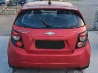 Usata Chevrolet Aveo LTZ 86 CV (63 kW) 2011 Rosso Utilitaria