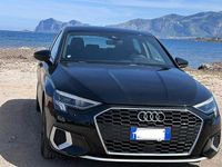 Usata Audi A3 Advanced 150 CV (110 kW) 2020 Nero Berlina