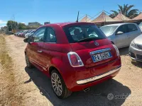 Usata Fiat 500 Lounge 95 CV (69 kW) 2015 Rosso Berlina