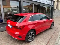 Usata Audi A3 S-Line 131 CV (96 kW) 2021 Rosso Berlina