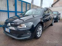 Usata VW Golf VII Highline 110 CV (80 kW) 2014 Nero Station wagon