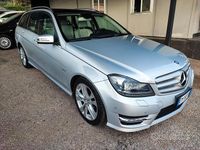 Usata Mercedes C250 Avantgarde 203 CV (149 kW) 2012 Grigio Station wagon
