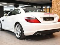 Usata Mercedes SLK55 AMG Premium 204 CV (150 kW) 2014 Bianco Cabrio