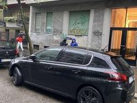 Usata Peugeot 308 GT-line 131 CV (96 kW) 2019 Nero Berlina