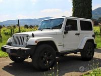 Usata Jeep Wrangler Sahara 177 CV (130 kW) 2015 Bianco SUV