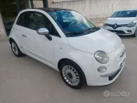 Usata Fiat 500 Lounge 95 CV (69 kW) 2011 Bianco Berlina
