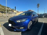 Usata Ford Focus ST-Line 130 CV (95 kW) 2018 Blu Berlina