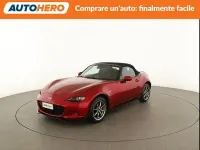 Usata Mazda MX5 Exclusive-Line 132 CV (97 kW) 2023 Rosso Cabrio