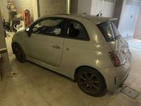 Usata Fiat 500 Lounge 69 CV (50 kW) 2009 Grigio Cabrio