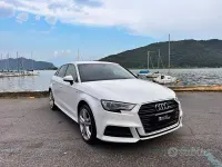 Usata Audi A3 S-Line 116 CV (85 kW) 2019 Bianco Berlina