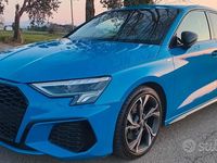 Usata Audi A3 S-Line 150 CV (110 kW) 2020 Blu Berlina