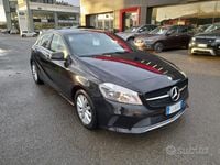 Usata Mercedes A160 Executive 90 CV (66 kW) 2017 Nero Berlina