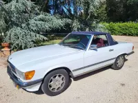 Usata Mercedes 560 224 CV (164 kW) 1986 Bianco Cabrio