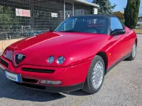 Usata Alfa Romeo Spider Lusso 192 CV (141 kW) 1996 Rosso Cabrio