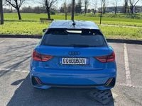 Usata Audi A1 Sportback S-Line 110 CV (80 kW) 2021 Blu/azzurro Utilitaria