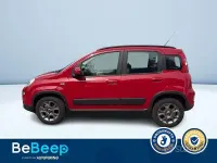Usata Fiat Panda Trekking 85 CV (62 kW) 2016 Rosso metallizzato Utilitaria