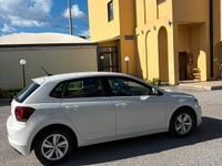 Usata VW Polo 95 CV (69 kW) 2019 Bianco Berlina