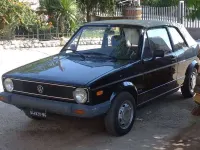Usata VW Golf Cabriolet 50 CV (36 kW) 1982 Nero Cabrio