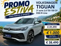 Usata VW Tiguan R-line 150 CV (110 kW) 2024 Dolomite silver SUV